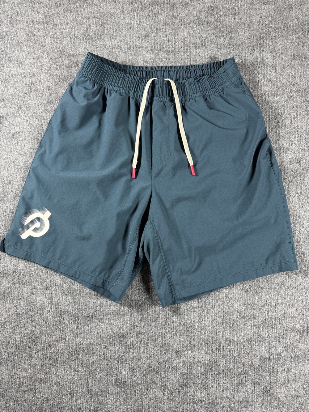 Peloton Sessions 8” Lined Resistance Shorts Blue Gym Workout